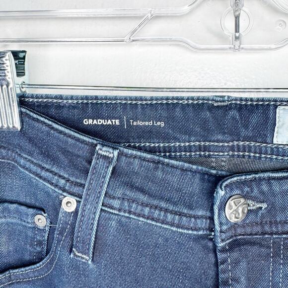 Adriano Goldschmeid AG Graduate Men’s Tailored Leg Jeans 34 x 33 Dark Wash - Picture 4 of 11